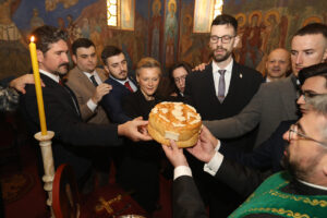 ASSOCIATION KINGDOM OF SERBIA CELEBRATED ITS PATRON SAINT'S DAY AT THE WHITE PALACE